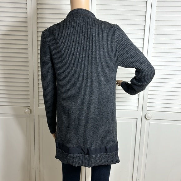 Athleta Style #352993 Sentinel Sweater Moto Wrap Jacket Small - Picture 9 of 13